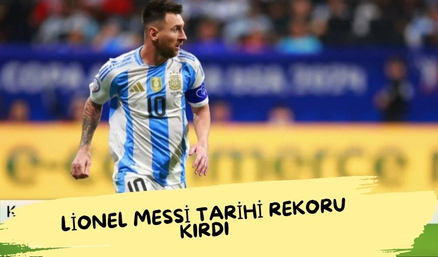 Lionel Messi Tarihi Rekoru Kirdi