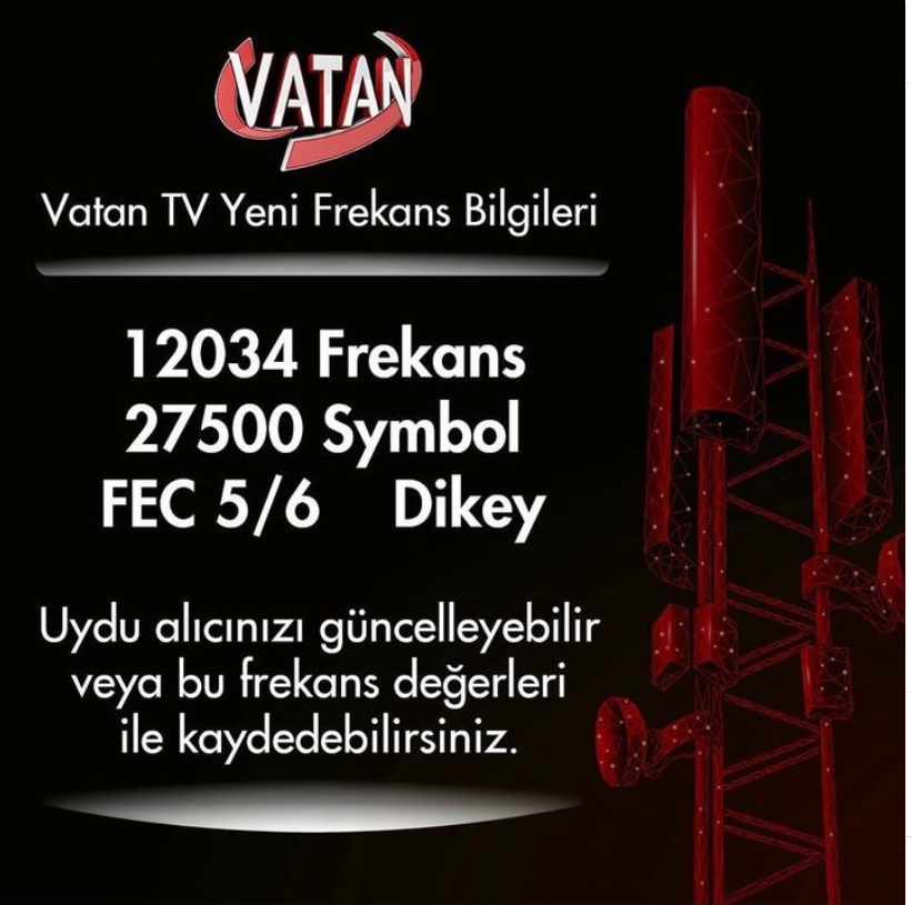 vatan tv guncel frekans bilgileri