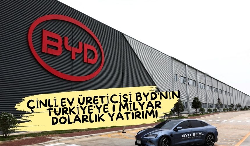 Çinli EV Üreticisi BYD’nin