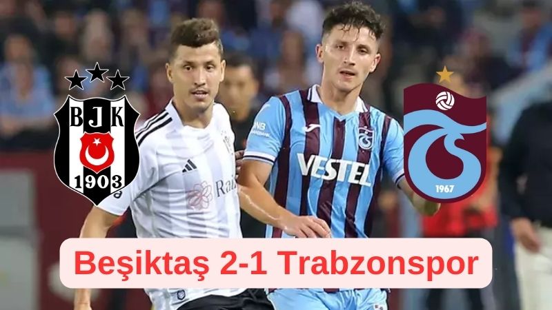 Süper Lig'in 24. haftasında Beşiktaş, sahasında Trabzonspor'u konuk etti. Tüpraş