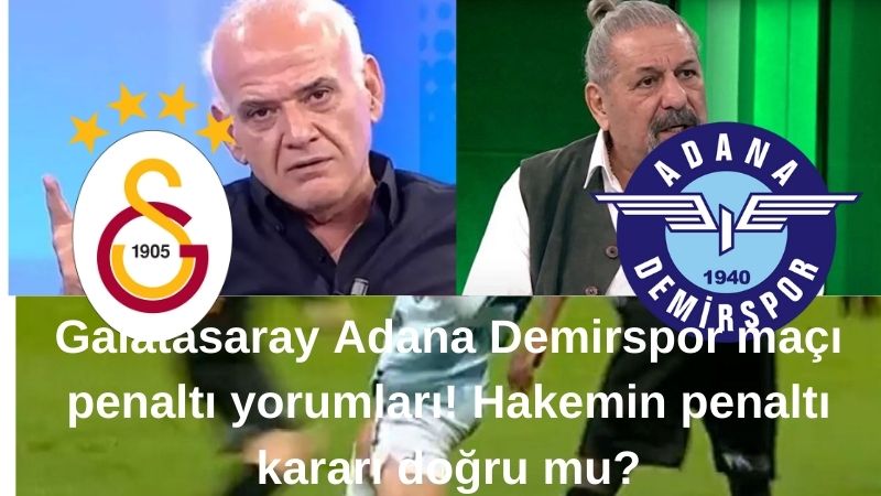 Süper Lig’in 23. haftasında Galatasaray ile Adana Demirspor arasında oynanan